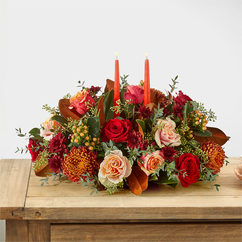 Gather Near Centerpiece –  The Blessed Florist, Brandon FL