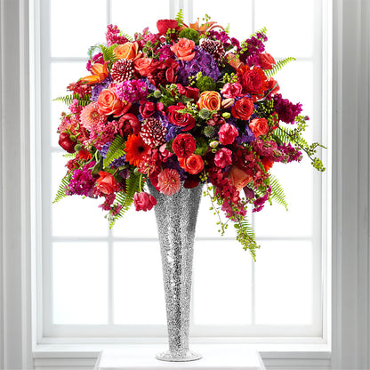 Flower Jeweled Arrangement –  The Blessed Florist, Brandon FL