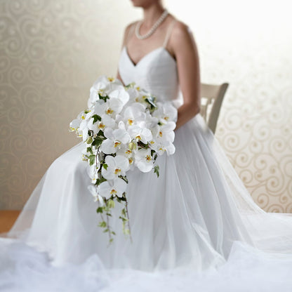 Classic White Bouquet –  The Blessed Florist, Brandon FL