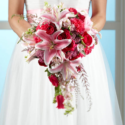 Lily & Rose Bouquet –  The Blessed Florist, Brandon FL