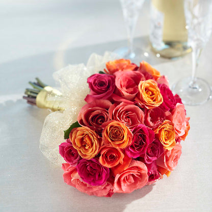 Sweet Roses Bouquet –  The Blessed Florist, Brandon FL