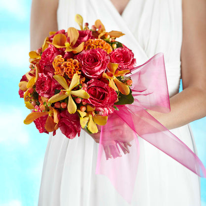 Brilliant Shades of Love Bouquet –  The Blessed Florist, Brandon FL