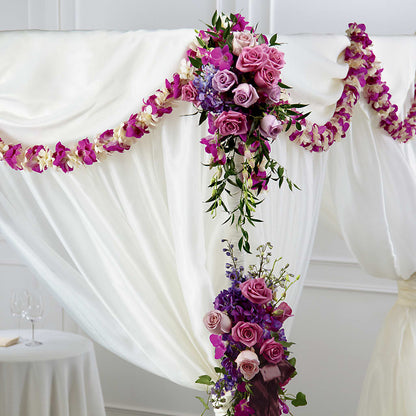 Color & Light Chuppah Decor –  The Blessed Florist, Brandon FL
