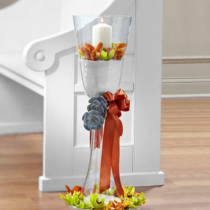 Matrimony Pew Decor –  The Blessed Florist, Brandon FL