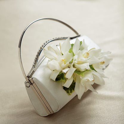 White Purse Decor –  The Blessed Florist, Brandon FL